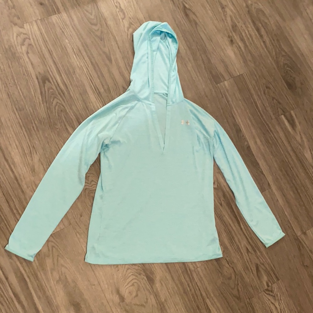 Under Armour lightweight hooded shirt
